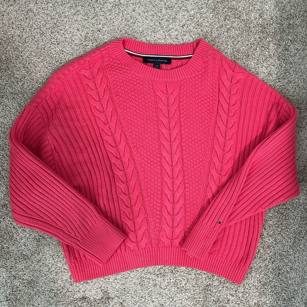 Tommy Hilfiger Women’s Pink Sweater